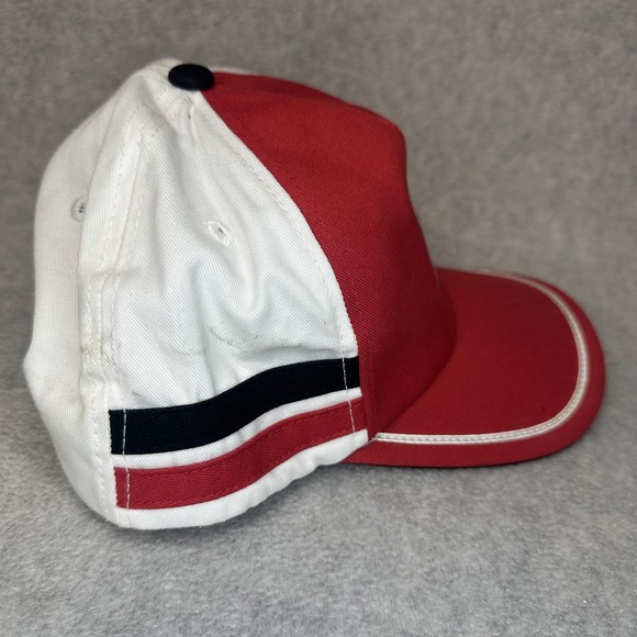 Toyota Racing Hat Cap Snap Back Red White Black NASCAR Racing Winners Circle - Picture 2 of 10